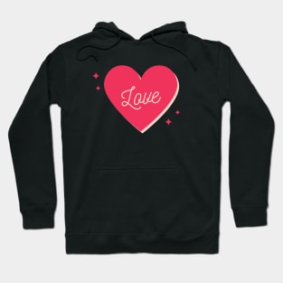 Heart love - valentine's day Hoodie